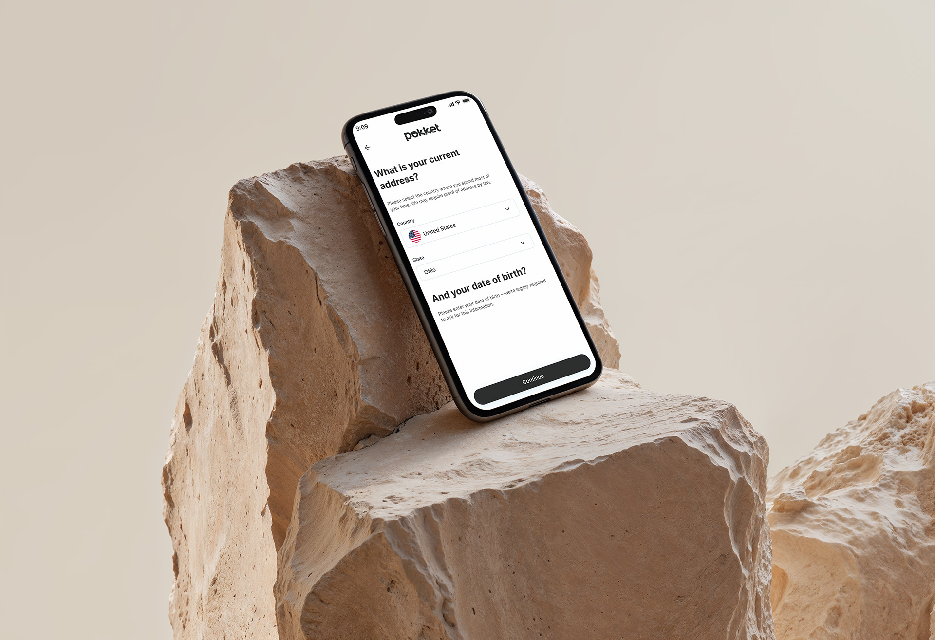 Pokket App Screenshot