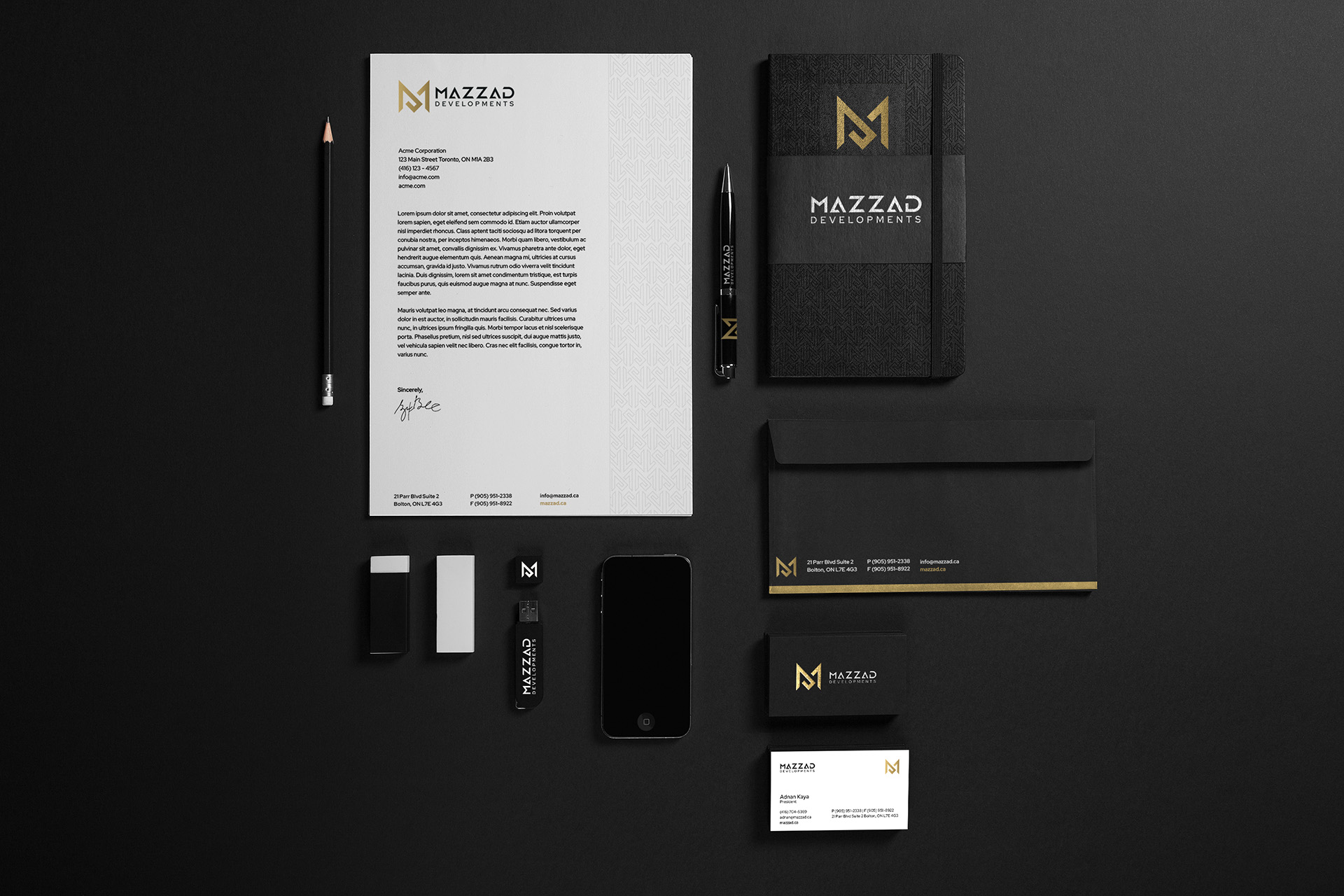 Mazzad Logo Design