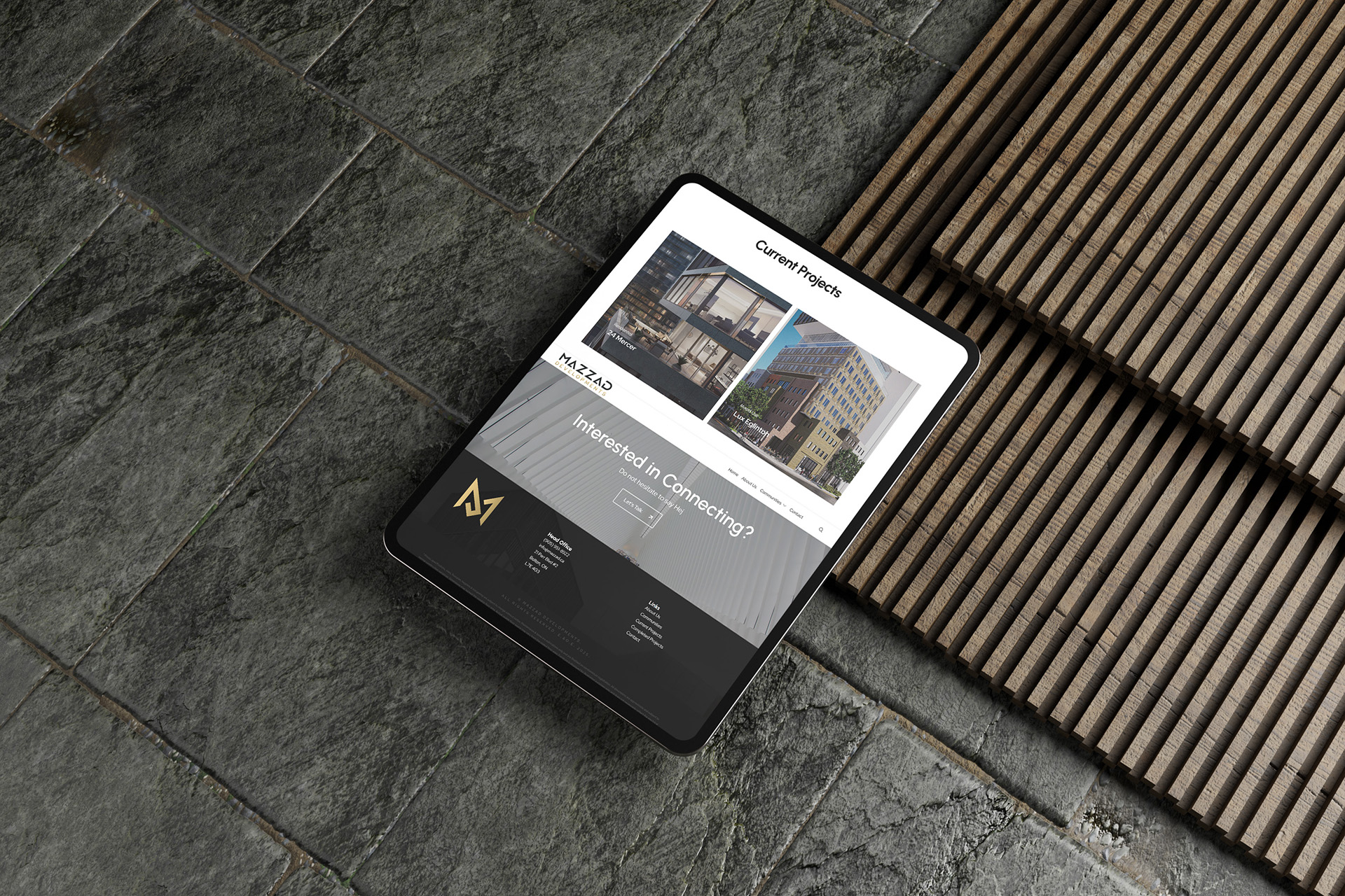 Mazzad Website Features