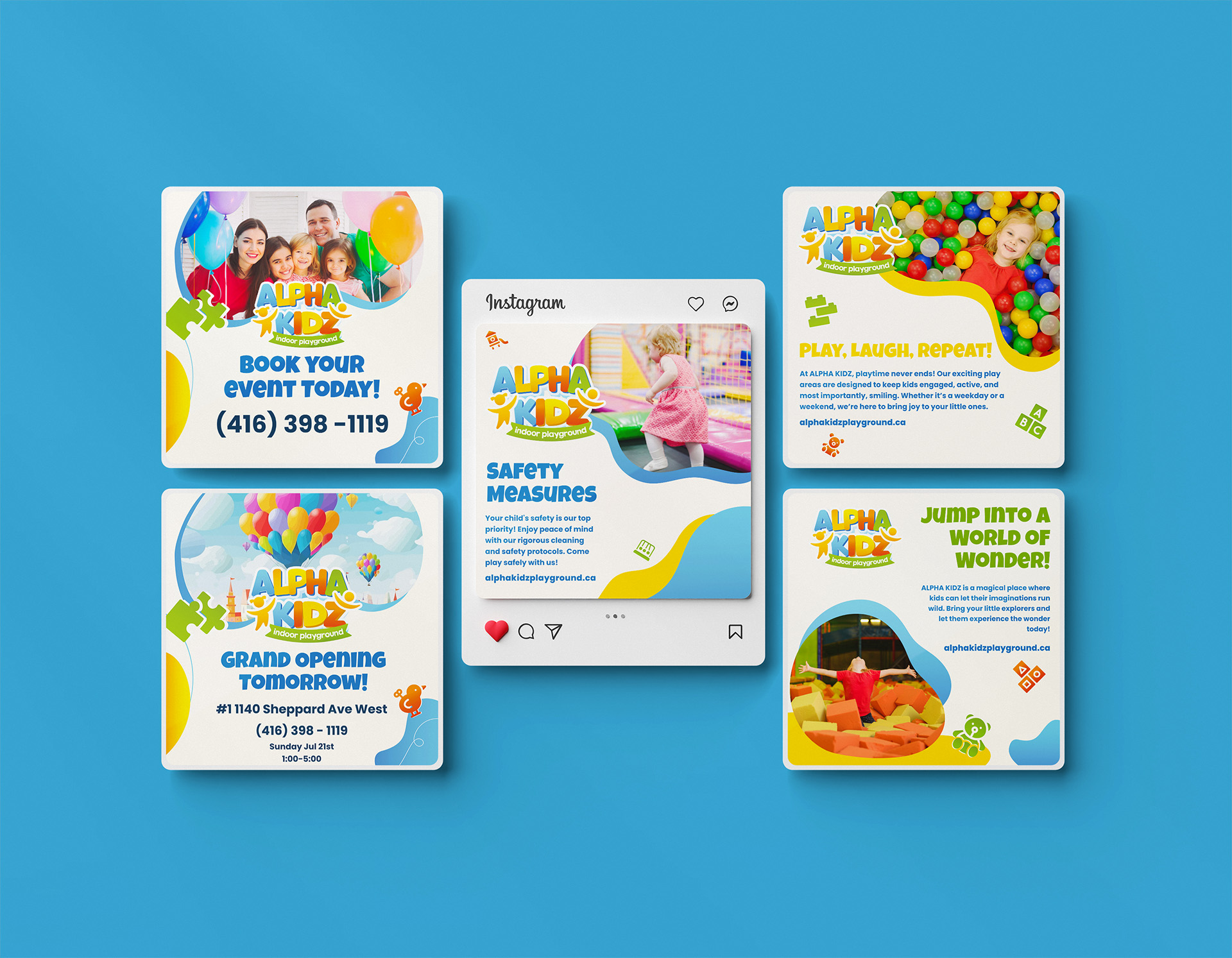 AlphaKidz Playground Features